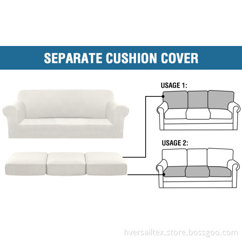 Thicker Jacquard Home Daily Sofa Cushion Covers
